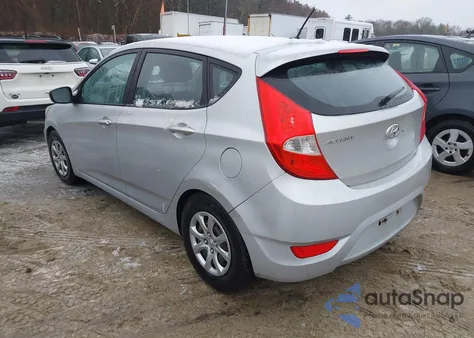 2013 Hyundai Accent Gls from USA, damaged, VIN KMHCT5AEXDU121818